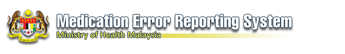 Medication Error Reporting System